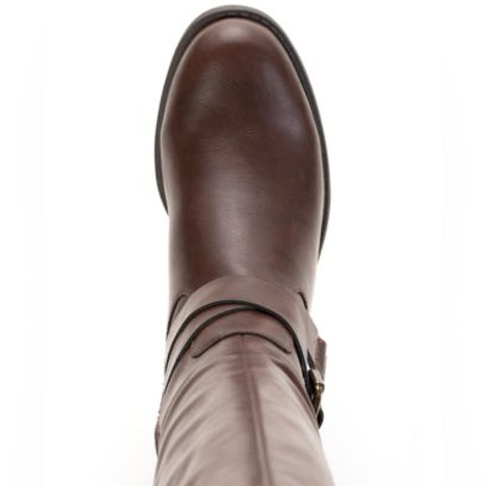 NWOB STYLE & CO Marliee Riding Boots in Brown Size 6.5 - Picture 6 of 12